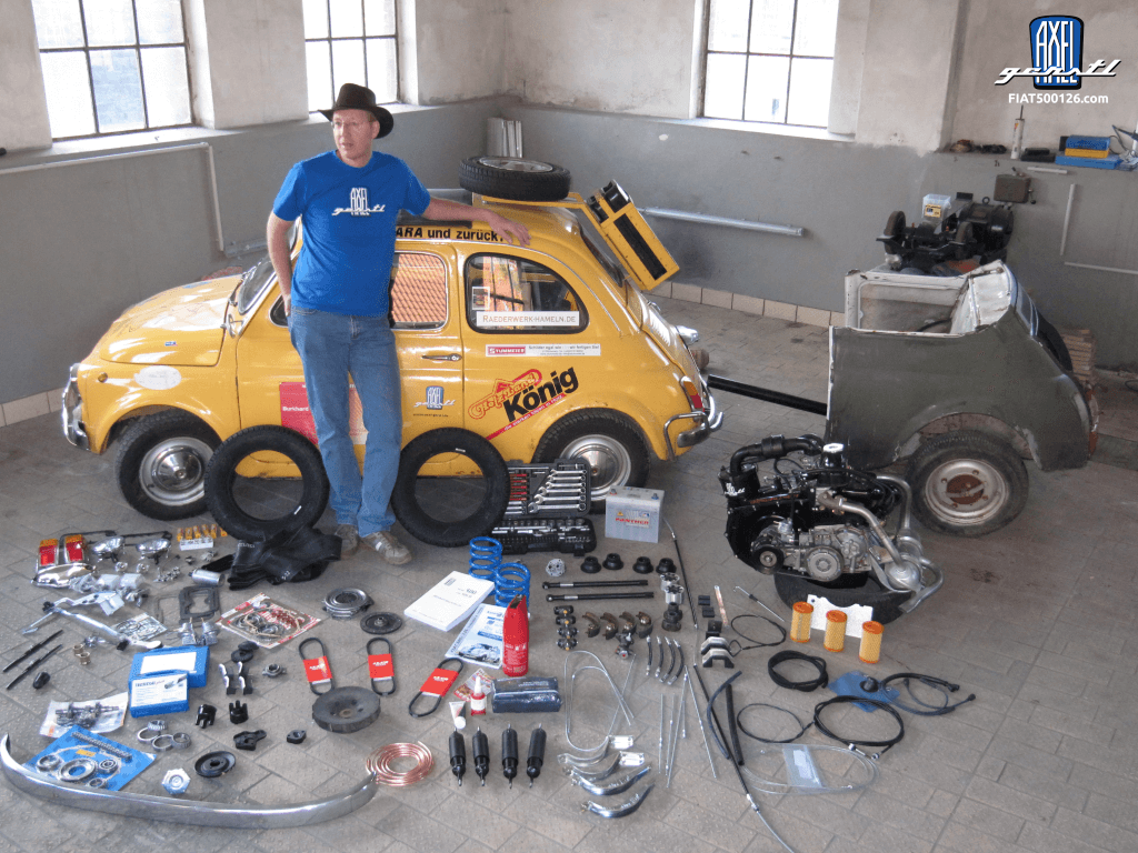 Maintenance and servicing a Fiat 500, Fiat 126 & Fiat 600
