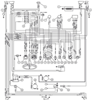 Fiat 500, Fiat 126, Fiat 600 Circuit diagrams