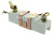 Series resistor for twin coil