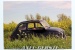 Carte postale "Fiat 500 sur prairie" (148 x 105 mm)