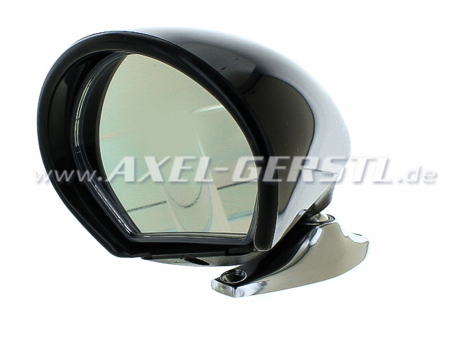 Specchietto laterale "Vitaloni", nero, dx/sx, bulbosa punte Fiat 500/126 -  Ricambi Fiat 500 d'epoca 126 600 | Axel Gerstl