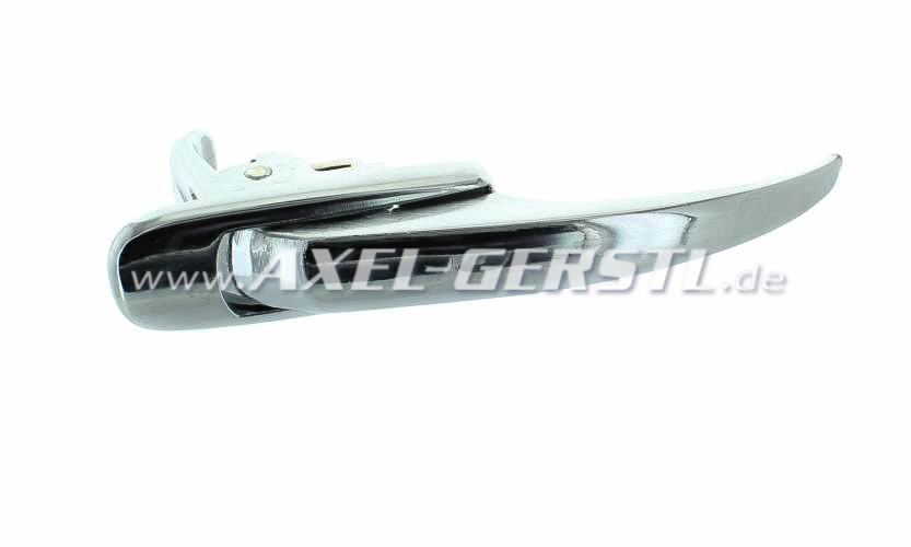 Türgriff/-schloss f. Hecktüre (Alu) kpl. m. Zyl. & Schlüssel Fiat 500  Giardiniera (Kombi) - Ersatzteile Fiat 500 Oldtimer 126 600