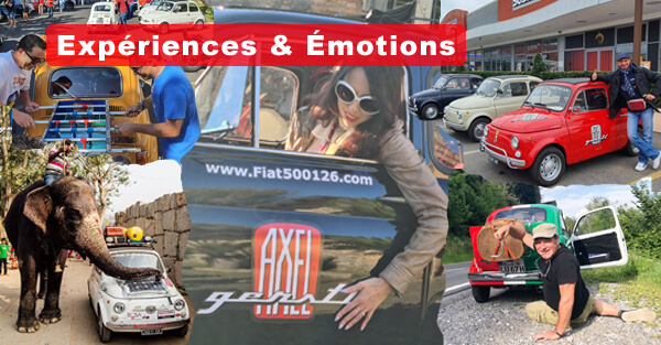 Fiat 500 & 126 Expériences et Émotions