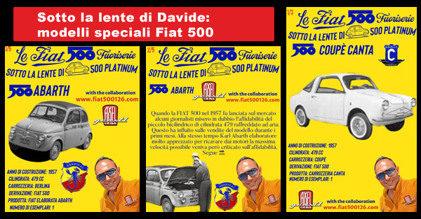 Modelli speciali Fiat 500