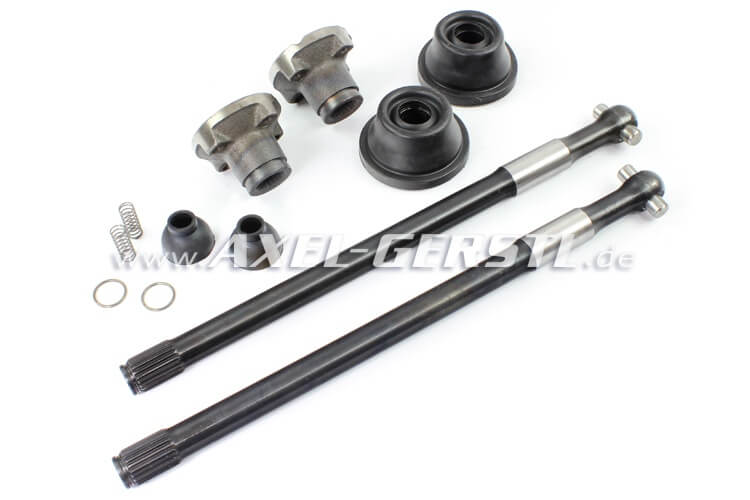 Set of drive shaft, packings and sliding pieces included Fiat 500 F/R 