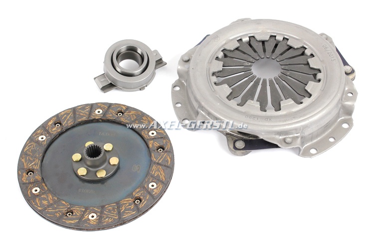 Complete clutch: thrust bearing/thrust plate/clutch disc Fiat 500 R/126/126P (500 F/L)