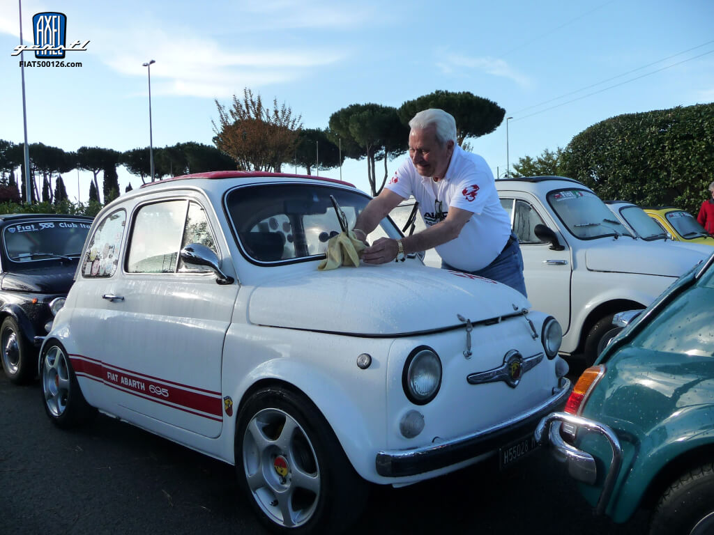 Raduno Fiat 500 a Firenze