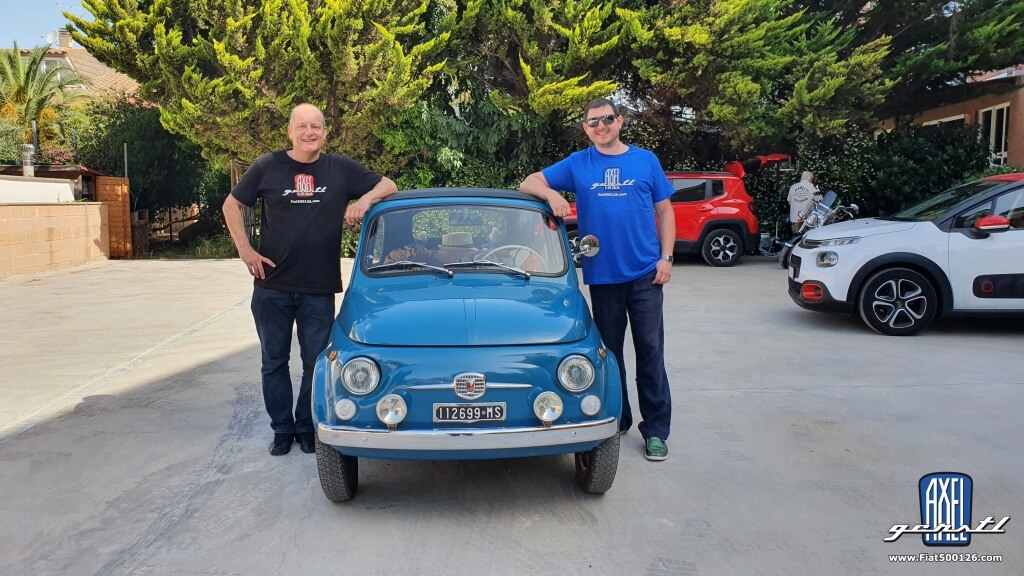 Fiat 500-Treffen in Rom Litorale