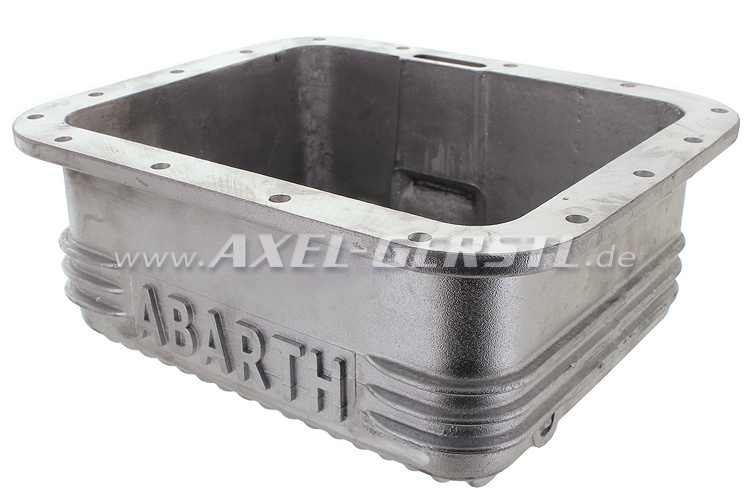 Aluminum oil pan 'Typ Abarth', reproduction, 3.5 l Fiat 500/126