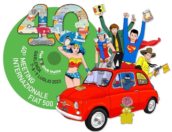 40. Fiat 500-Treffen in Garlenda