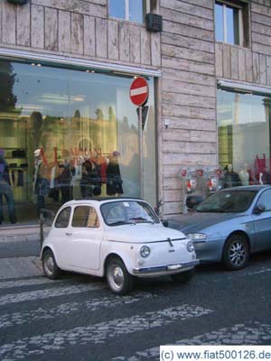 Fiat 500 Verschiedene
