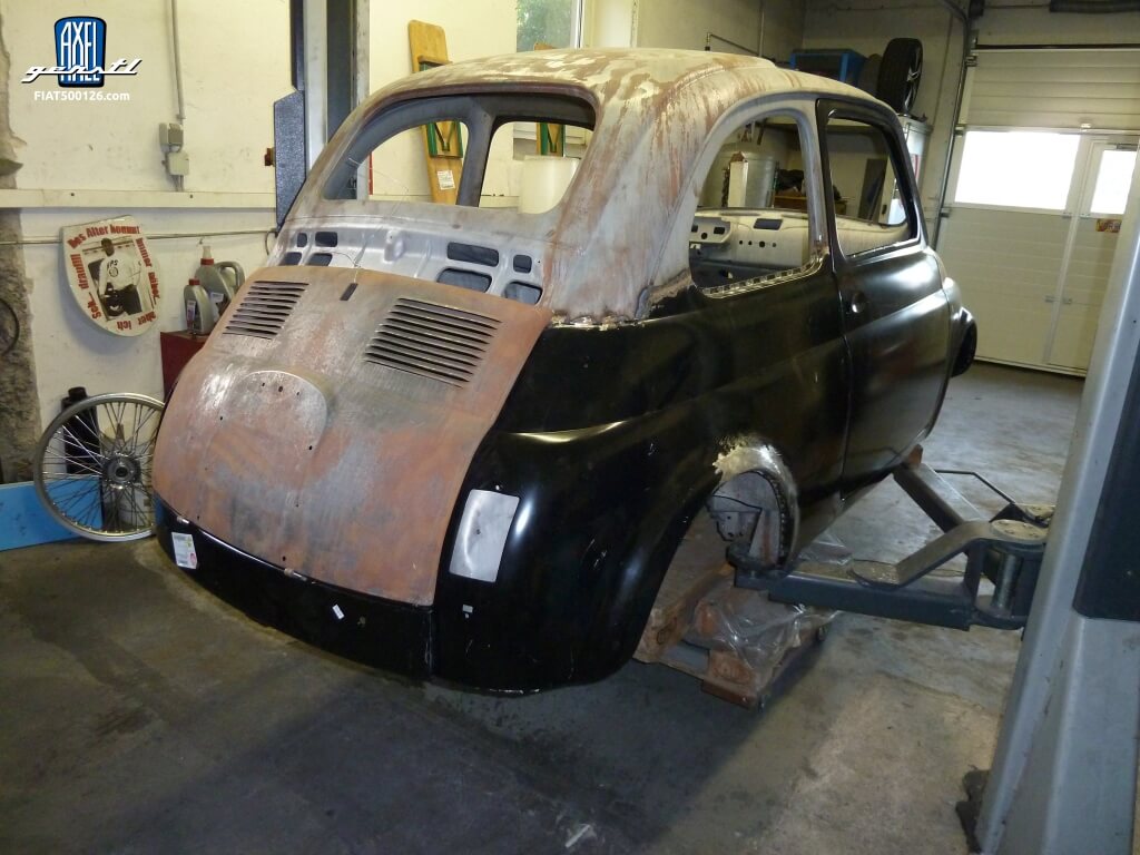 Fotodokumentation von Thomas Kring: Restauration eines Fiat 500 L