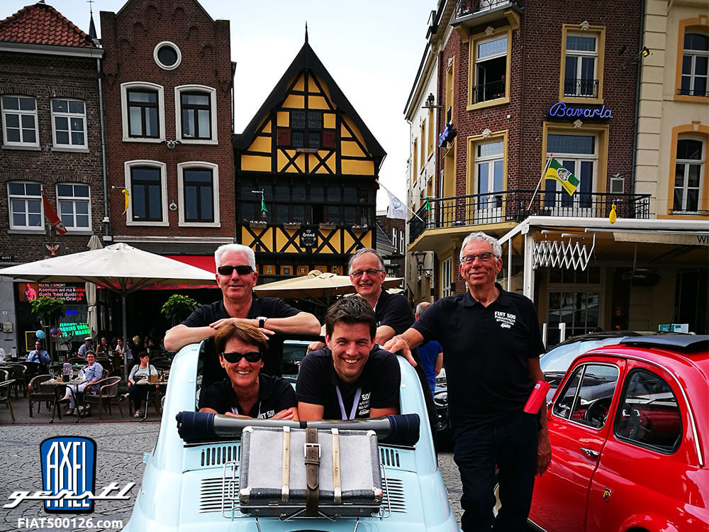 Das Fiat 500 Treffen in Holland, Sittard-Geleen Pfingsten 2018