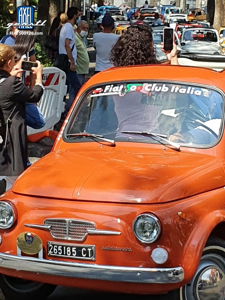 Das Fiat 500-Treffen am Ätna 2021