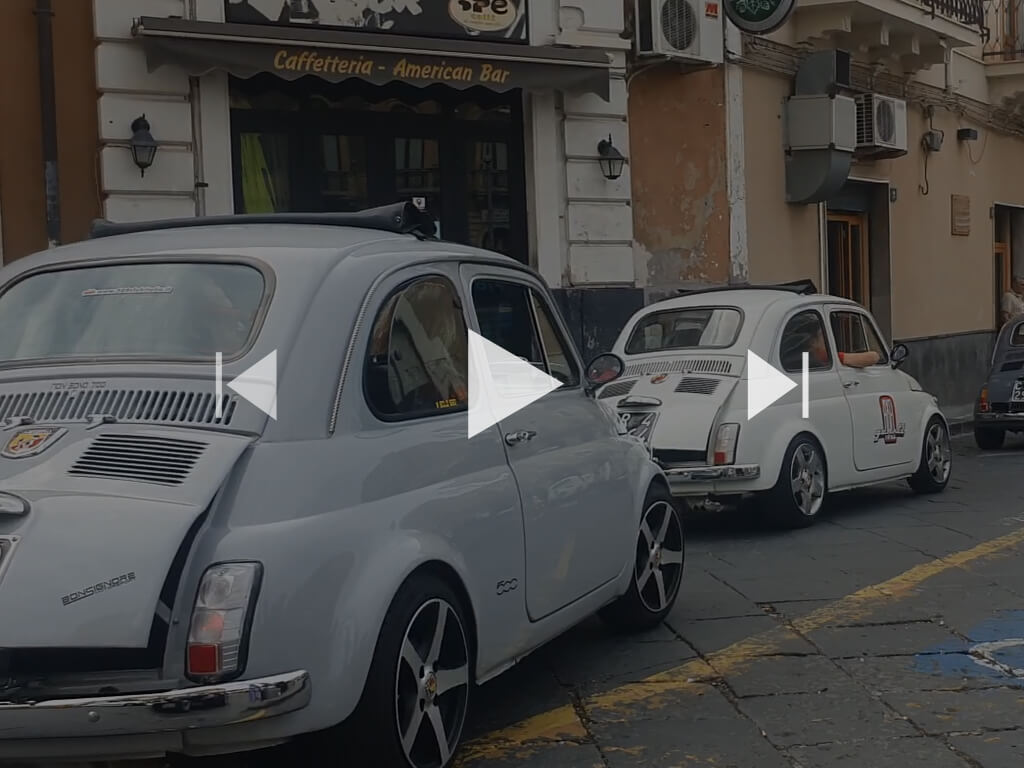 La reunión del Fiat 500 en Catania 2023