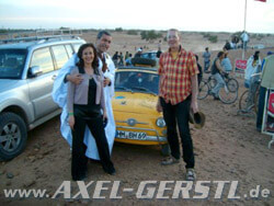 In die Sahara und zurück in einem Fiat 500