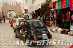 Fiat 500 Abenteuerreise durch Tunesien