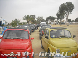 Fiat 500 Abenteuerreise durch Tunesien