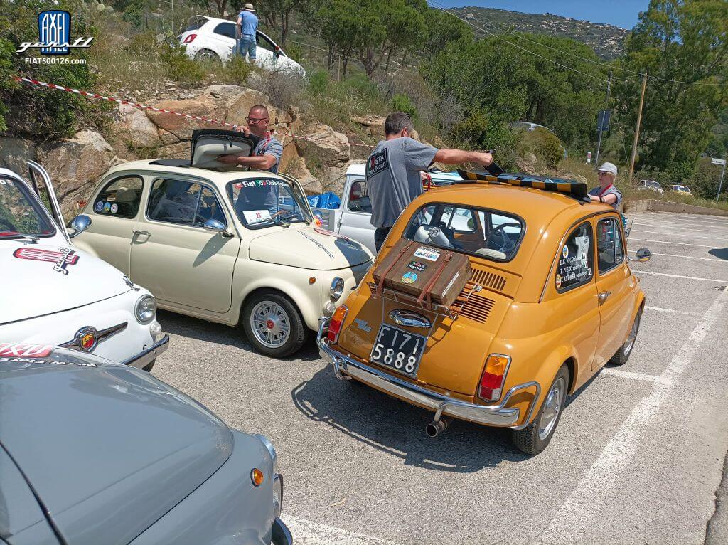 Das Fiat 500-Treffen auf der Insel Elba