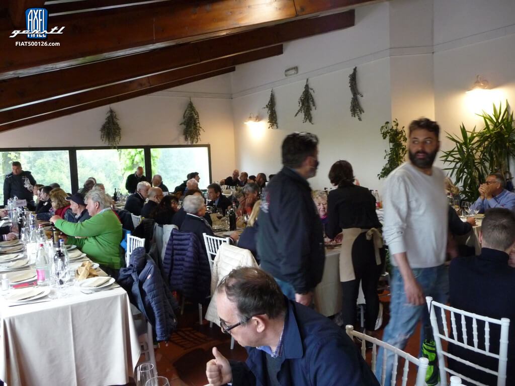 Treffen des Fiat 500 Club Italia in Florenz 2022