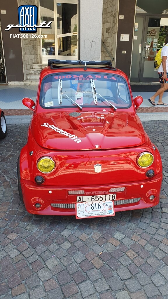 Das legendäre Fiat 500-Treffen in Garlenda 2023