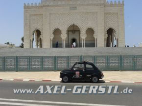 Von Rom nach Ad-Dahkla in der Westsahara in einem Fiat 500