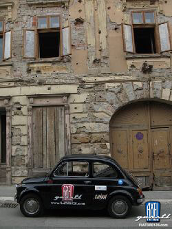 Rom-Istanbul-Rom - mit einem Fiat 500!