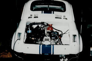 Motor und getriebe einbauen - Fiat 500 Restauration