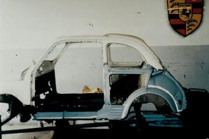 Radkasten und Innenschweller ersetzen - Fiat 500 Restauration