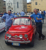 Raduno Fiat 500 a Pistoia 2023