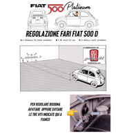 Fiat 500 headlamps