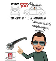 Fiat 500 Maniglie e serrature