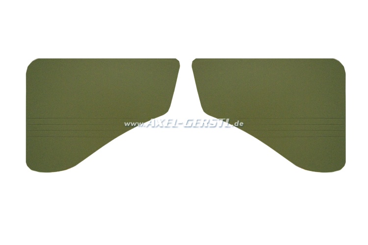 Side panel (Skay), green, rear in pairs