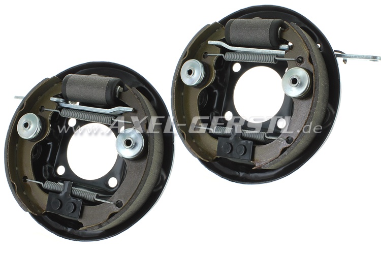 Brake Backing Plate Complete Set Back 2 Pieces Fiat 500 N D F L R Spare Parts Fiat 500 Classic 126 600 Onderdelen Axel Gerstl