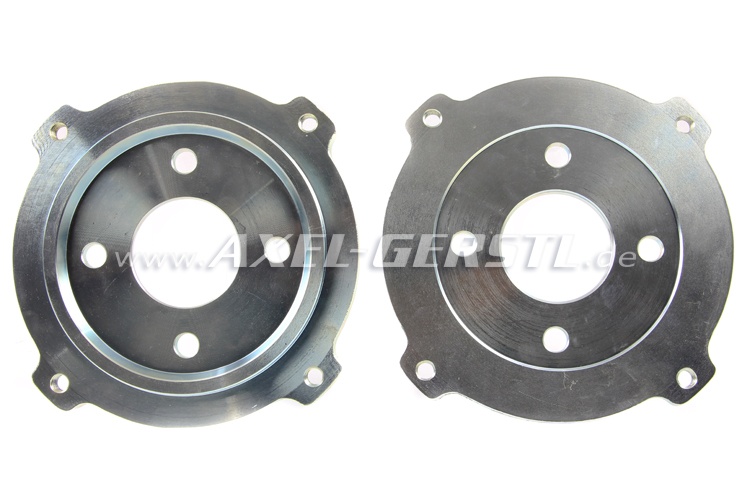 Adapter plate f. brake disc tuning kit (s. <-> big) in pairs