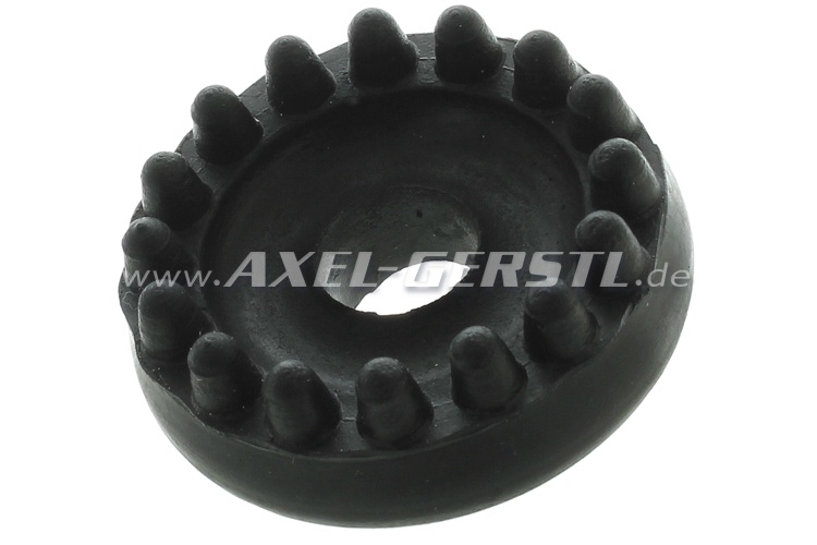 Rubber bearing for engine mounting (bottom)