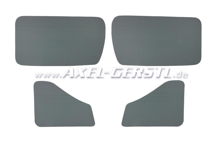 Door/side panel blue, front and rear, 4 pieces