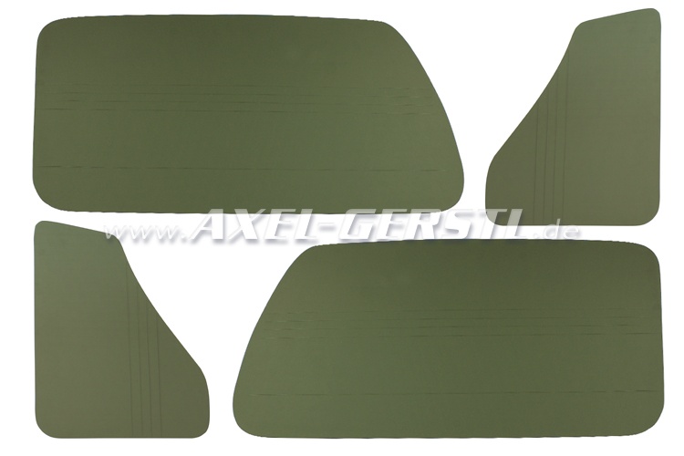 Door/side panel olive, front and rear, 4 pieces