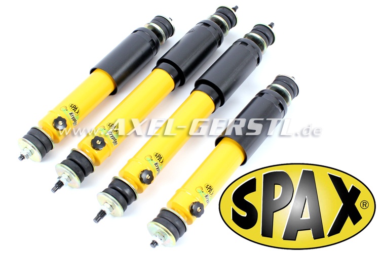 Set of Spax shock absorber (adjustable), front & back