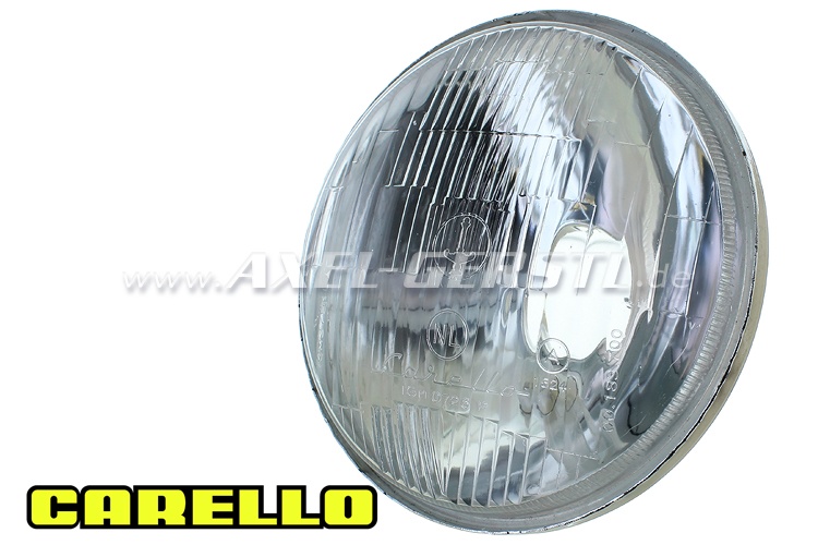 Headlamp, with parking light socket, brand Carello