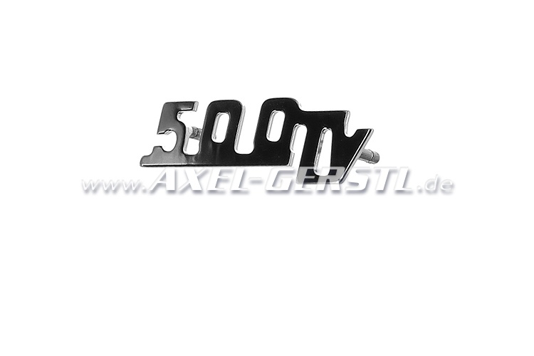 Emblem 500 TV für Armaturenbrett, 60 x 20 mm
