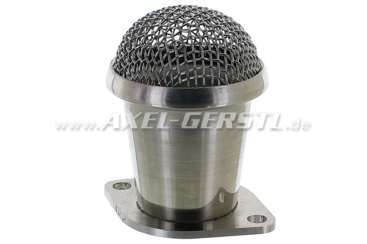 Sport air filter, aluminum with grill for Lancia