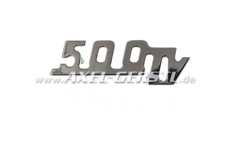 Emblema 500 TV para el salpicadero