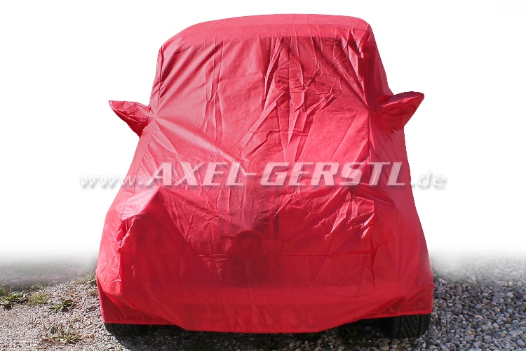 Pelerine / Ganzgarage "Puff", rot, maßgefertigt Fiat 500 N/D/F/L/R -  Ersatzteile Fiat 500 Oldtimer 126 600 | Axel Gerstl