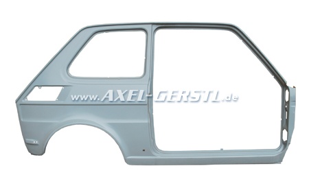 Quarter panel rear right, with side window frame
