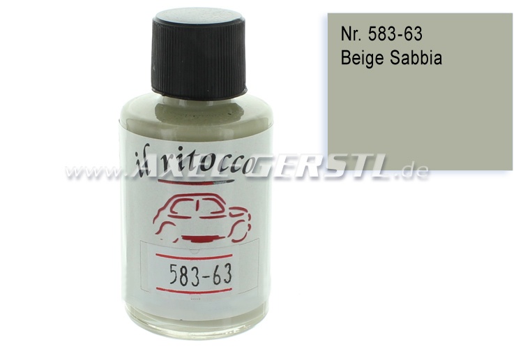 Touch-up paint for the bodywork, sandy beige, N. 583