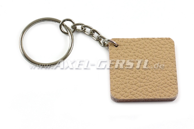 FIAT Schlüsselanhänger Cover, Schlüsseletui aus Leder für FIAT 500