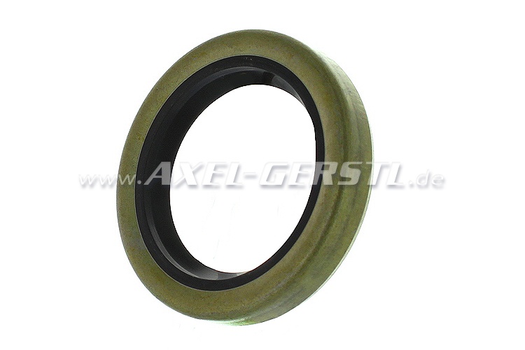 Radial shaft seal for front wheel