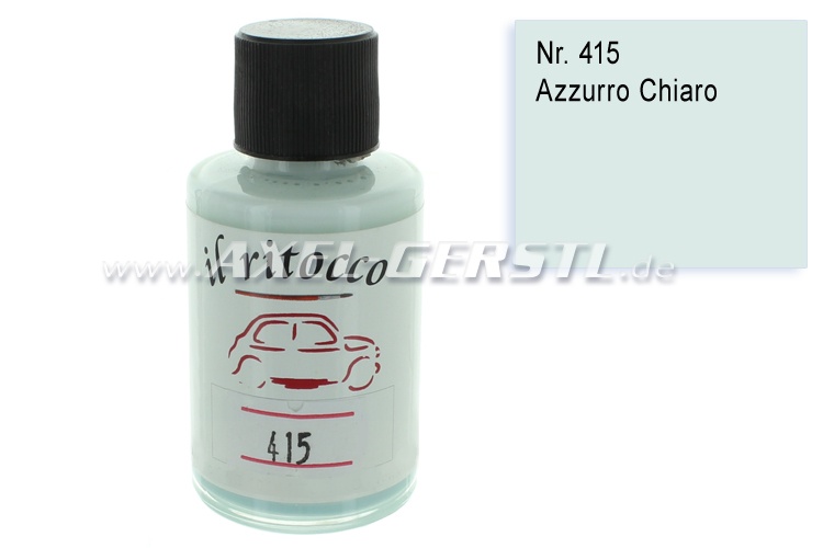 Touch-up paint for the bodywork, blue (clear), N. 415