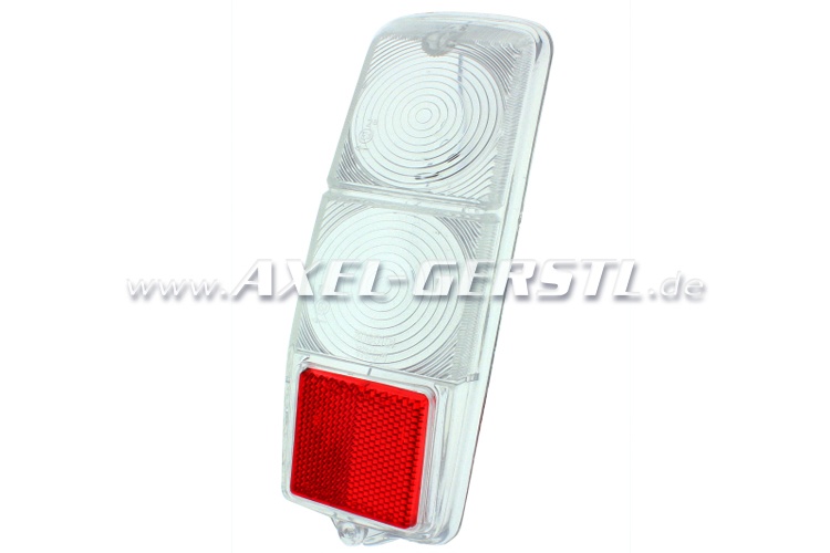 Tail lamp lens, left, clear